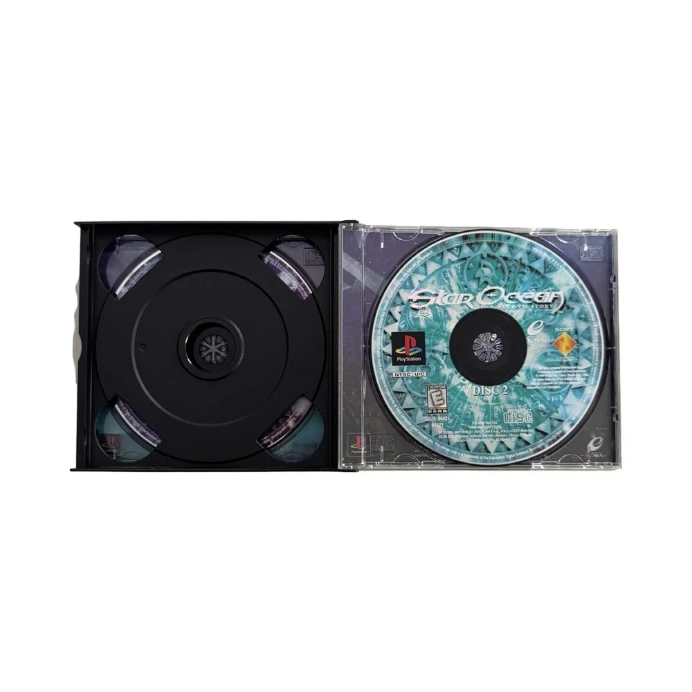 Star Ocean The Second Story Sony PlayStation 1 PS1 1999 Enix 2-Disc Set SLUS CIB